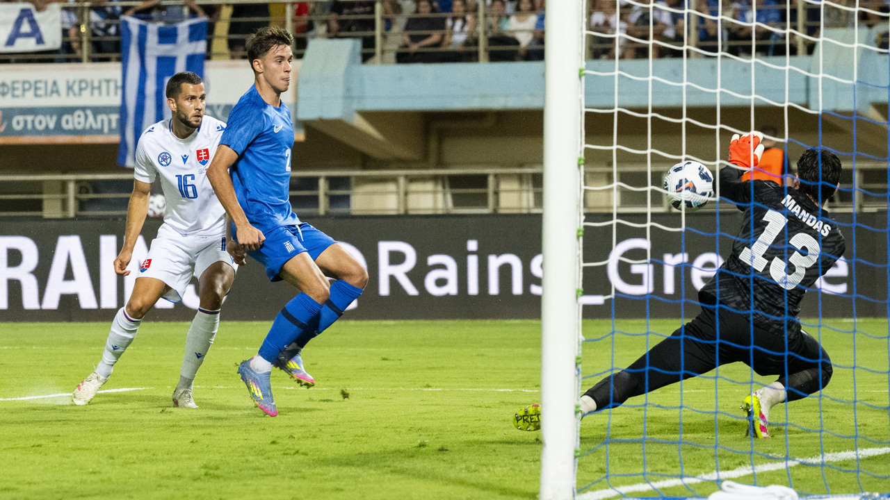 Grécko Slovensko futbal