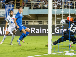Grécko Slovensko futbal