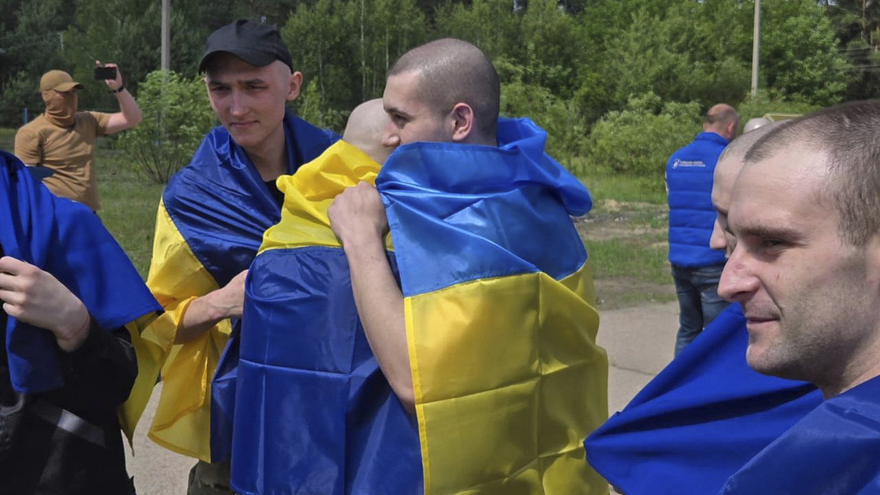 Rusko Ukrajina zajatci