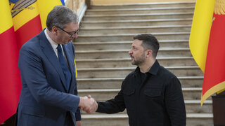 Vučič si dovolil jeden protiruský postoj. V Odese vyhlásil, že podporuje územnú celistvosť Ukrajiny