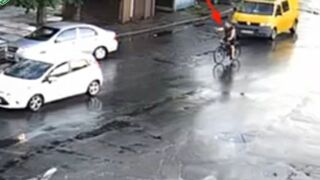 strelec na bicykli kyjev