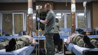 vojaci Ukrajina nemocnica