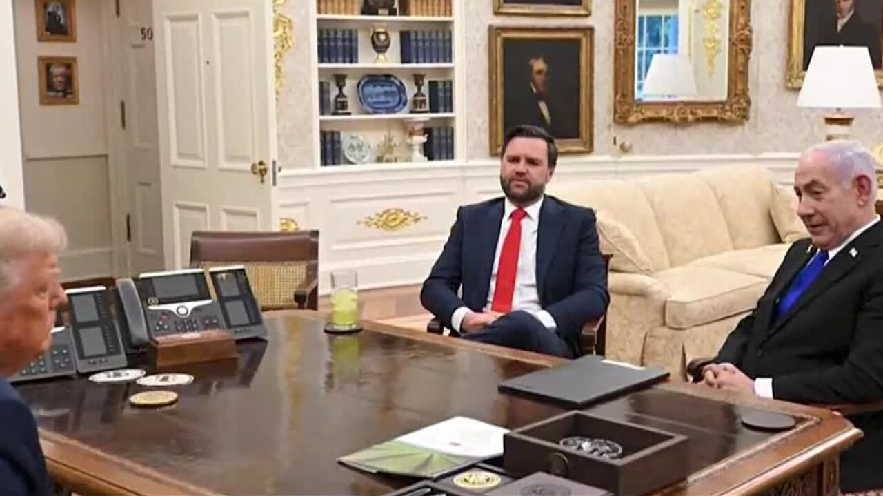 GAZA-TRUMP- NETANJAHU