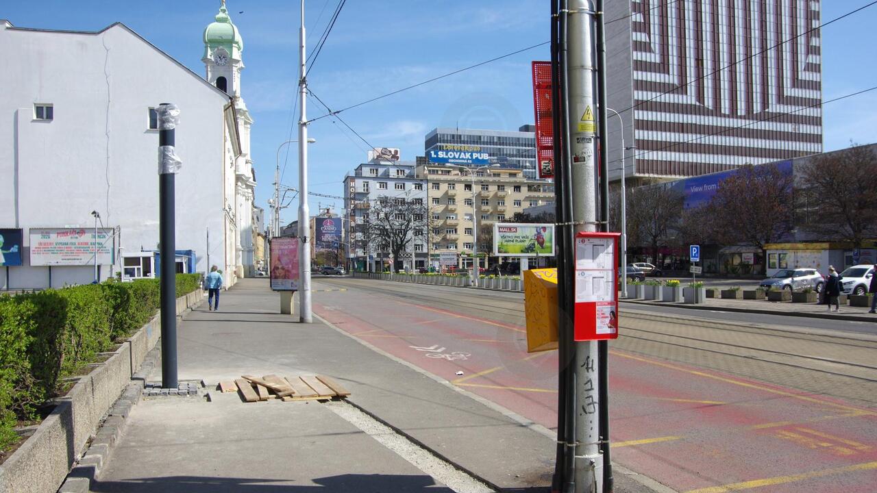 Špitálska zastávka MHD Bratislava