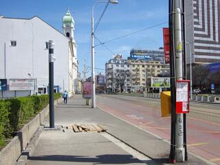 Špitálska zastávka MHD Bratislava