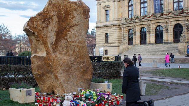 pamätník obetí streľby na Filozofickej fakulte Univerzity Karlovej v Prahe.