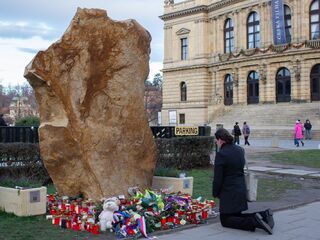 pamätník obetí streľby na Filozofickej fakulte Univerzity Karlovej v Prahe.
