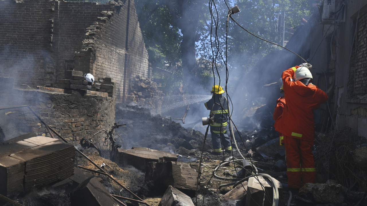 Rusko Ukrajina útoky