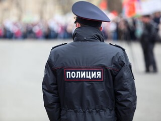 Rusko, policajt, ruský policajt, polícia