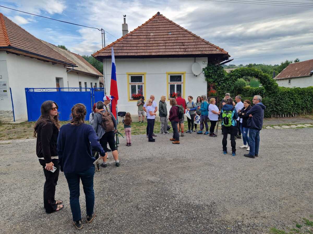 Málinec pochod protest 