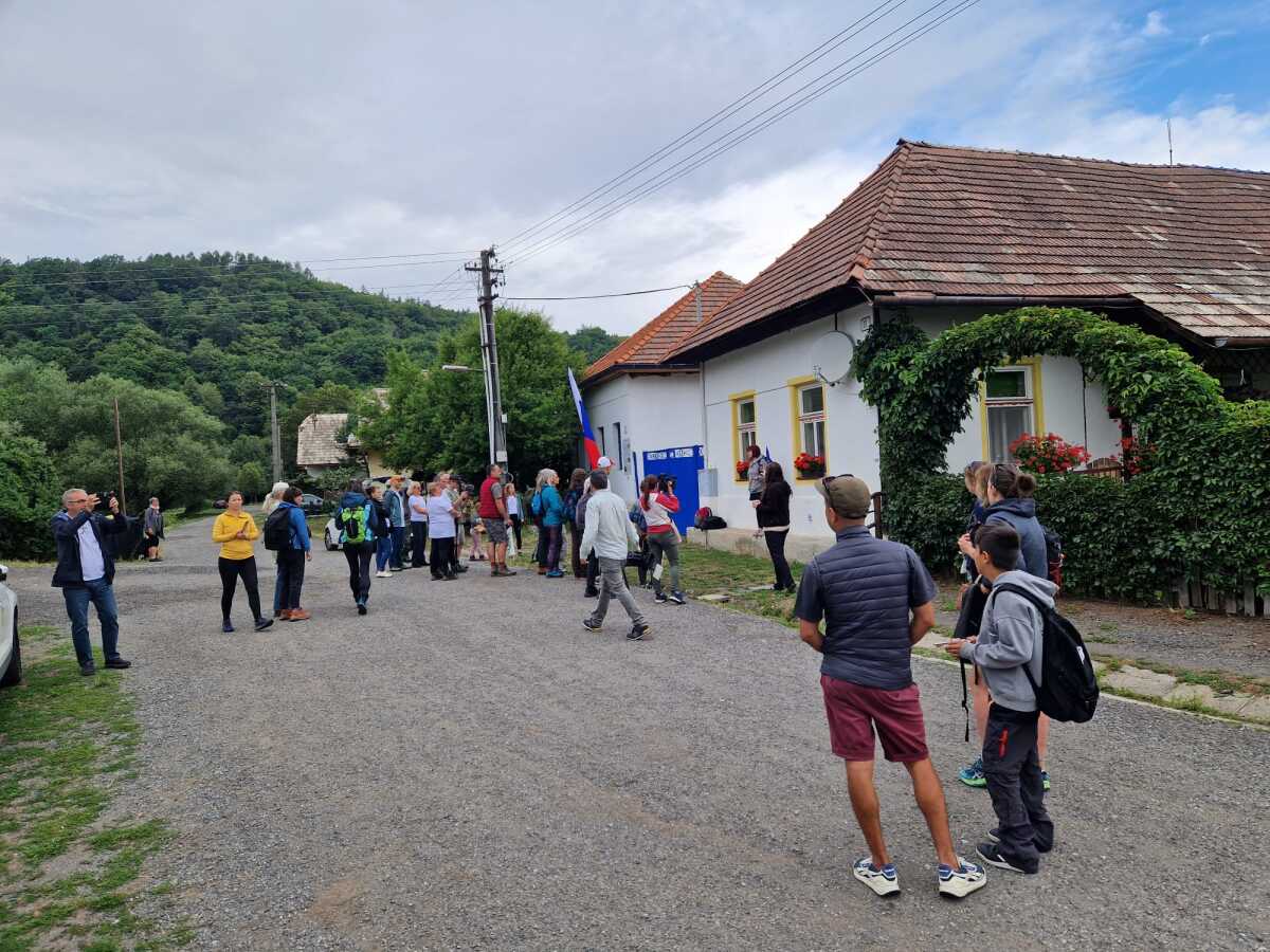 Málinec pochod protest 