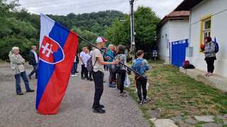 Málinec pochod protest 