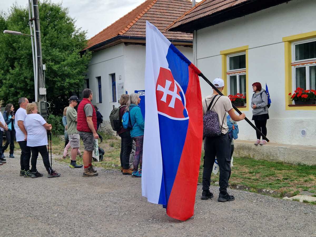 Málinec pochod protest 