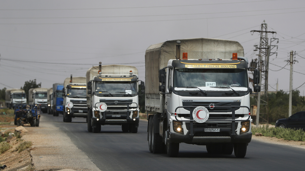 Sýria boje humanitárna pomoc