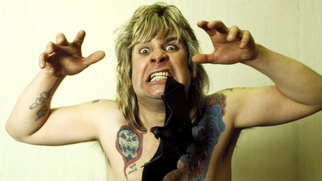 Ozzy Osbourne netopier