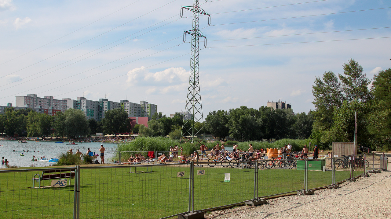 Dráždiak jazero leto 