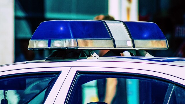 Grécko polícia auto