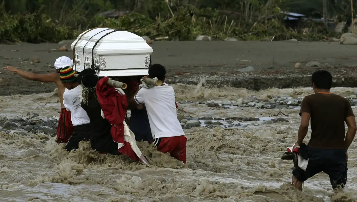 Filipíny povodne