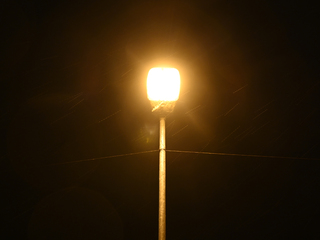 pouličná lampa
