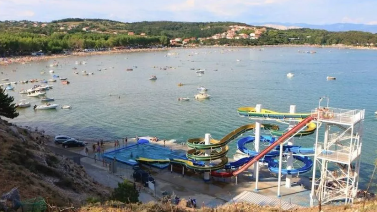 Chorvátsko tobogán