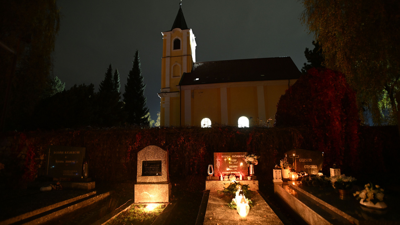 kostol sviatok vsetkych svatych cintorin