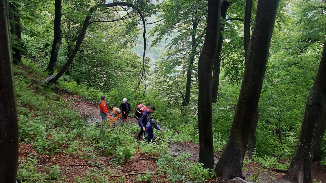 ferrata blesk Skalka