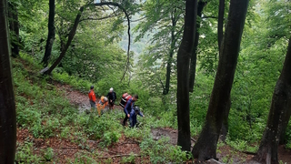ferrata blesk Skalka