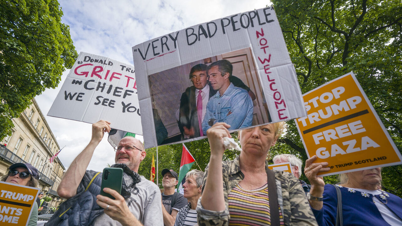 Trump_Scotland protest
