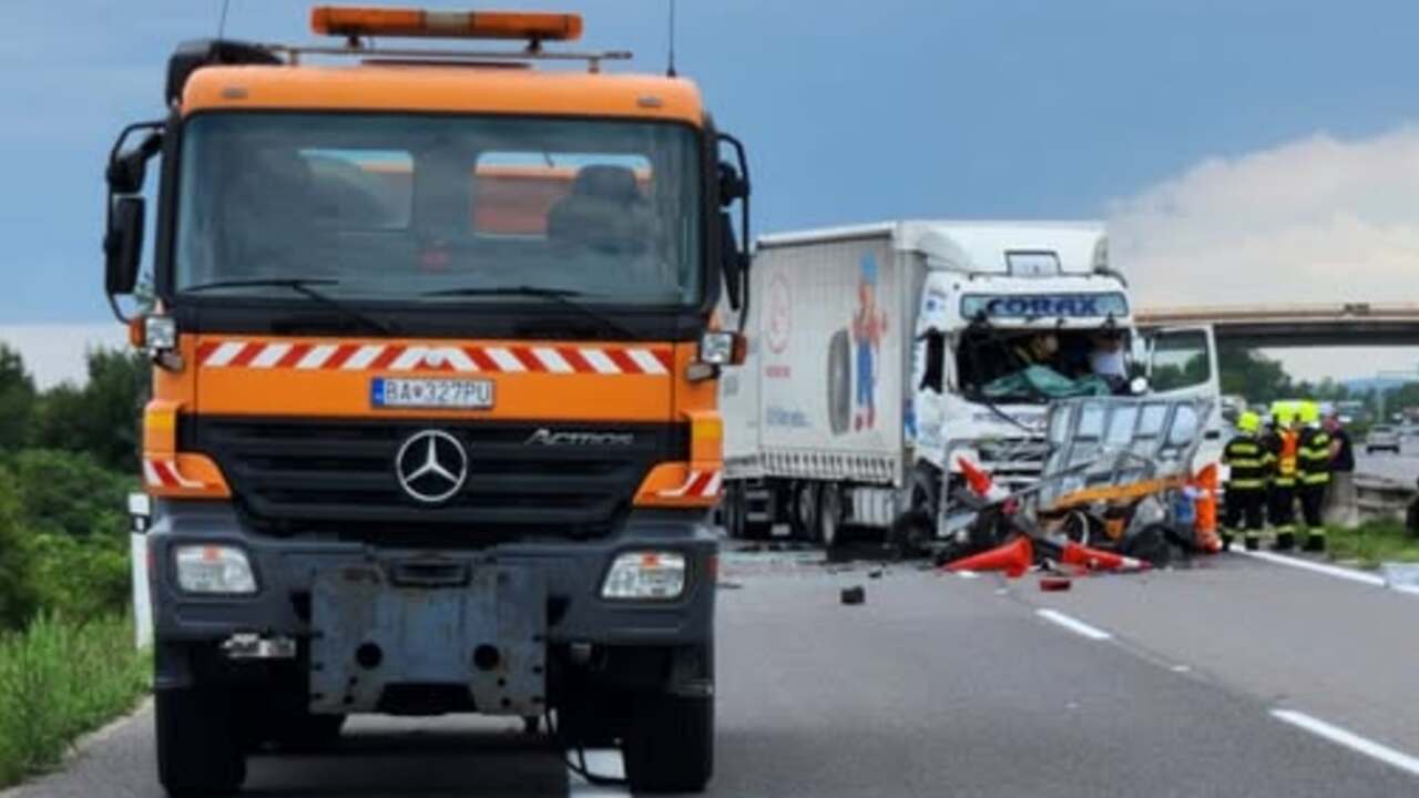 kamión nehoda diaľnica