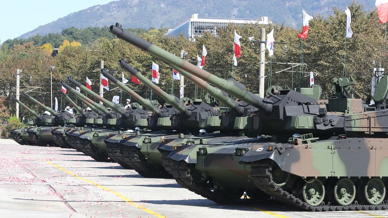 tanky Poľsko Južná Kórea