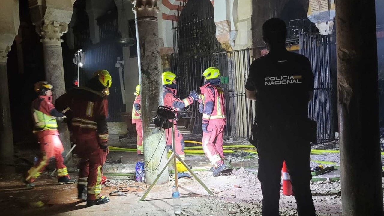 Španielsko, požiar