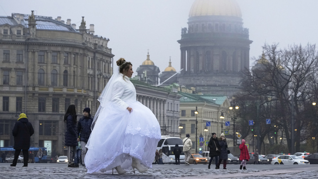 ruska nevesta v Petrohrade