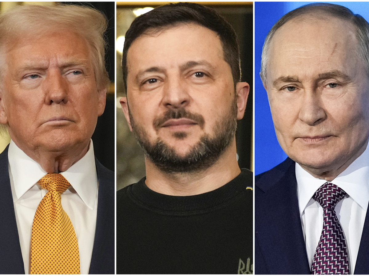 Zelenskyj Putin Trump