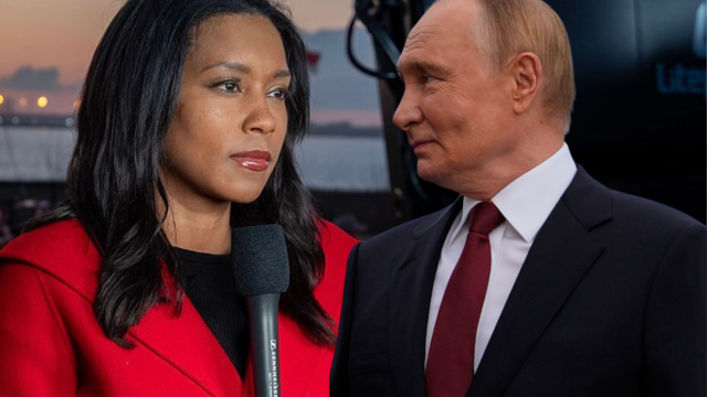 Scottová novinárka Putin