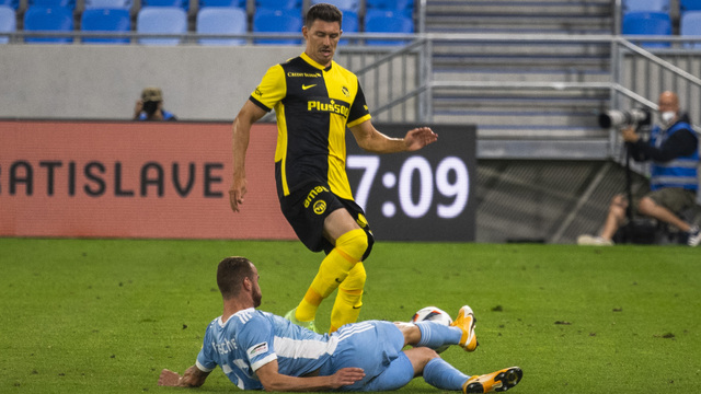 Slovan a Young Boys