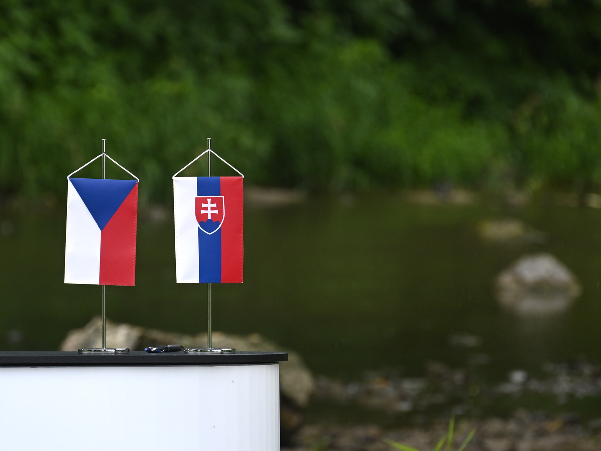 Česko a Slovensko vlajky