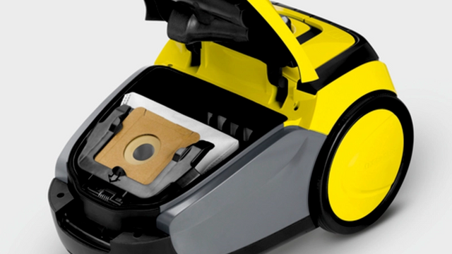 Vreckový vysávač Kärcher.