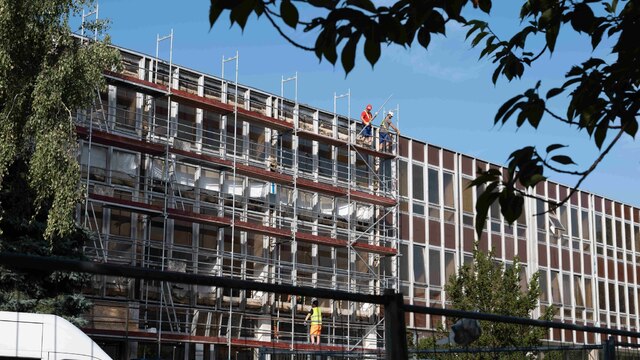 internát Prešov rekonštrukcia