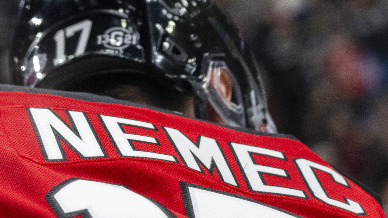 Slovenský hokejista Šimon Nemec