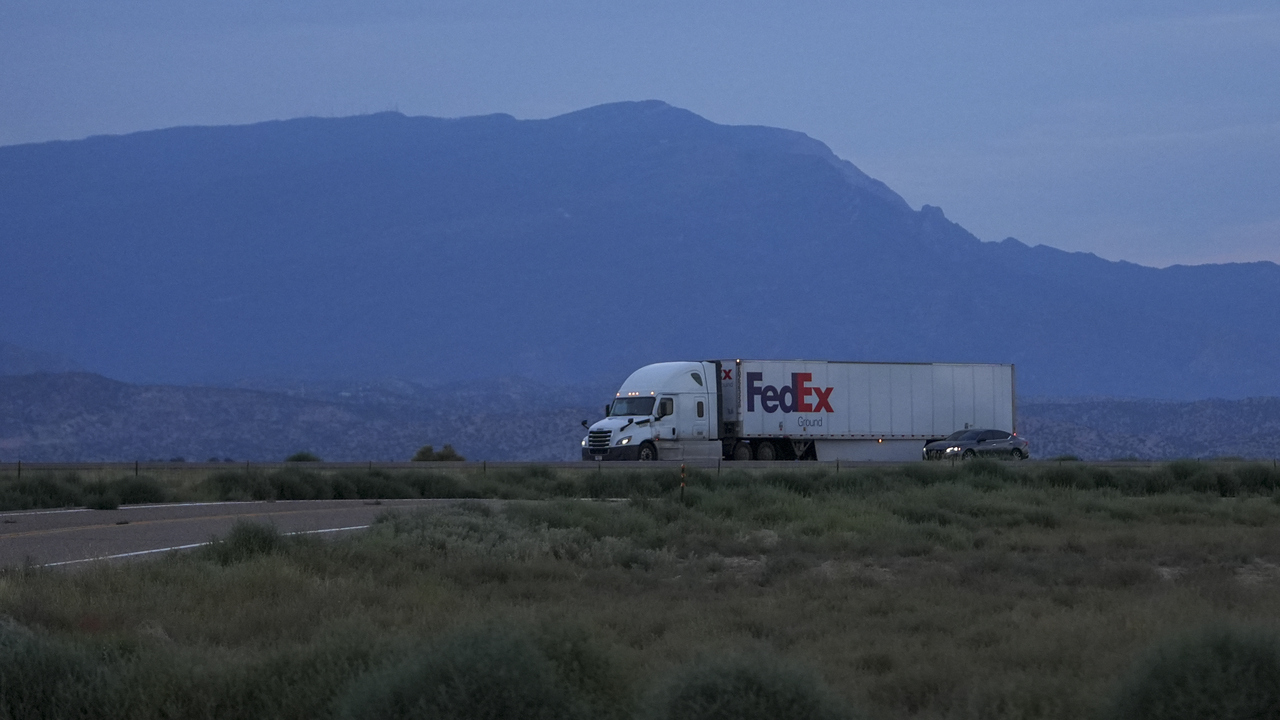 FedEx usa kamion