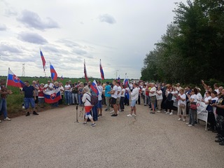 Šurany protest