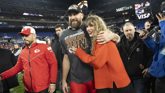 Taylor Swift a Travis Kelce