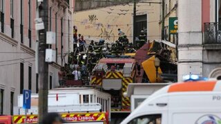 Lisabon lanovka nehoda