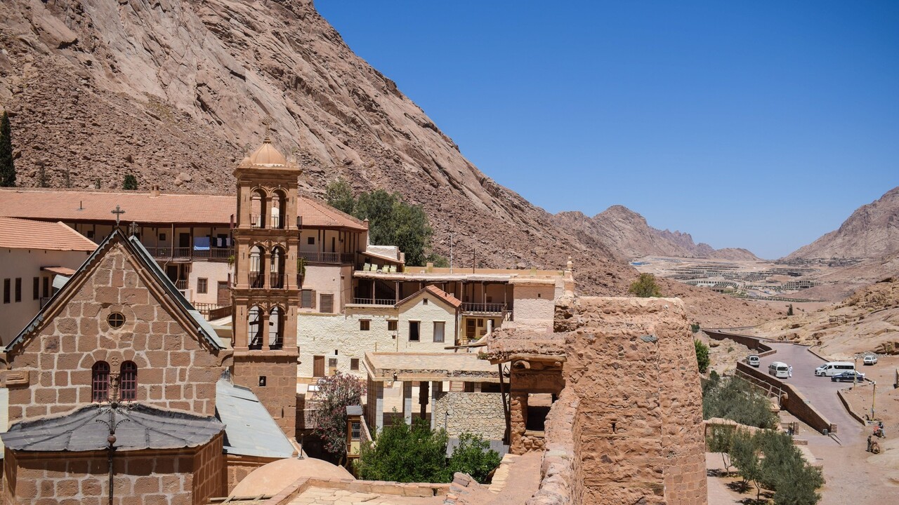 Sinajská hora Egypt