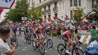 Španielsko cyklistika Vuelta protesty