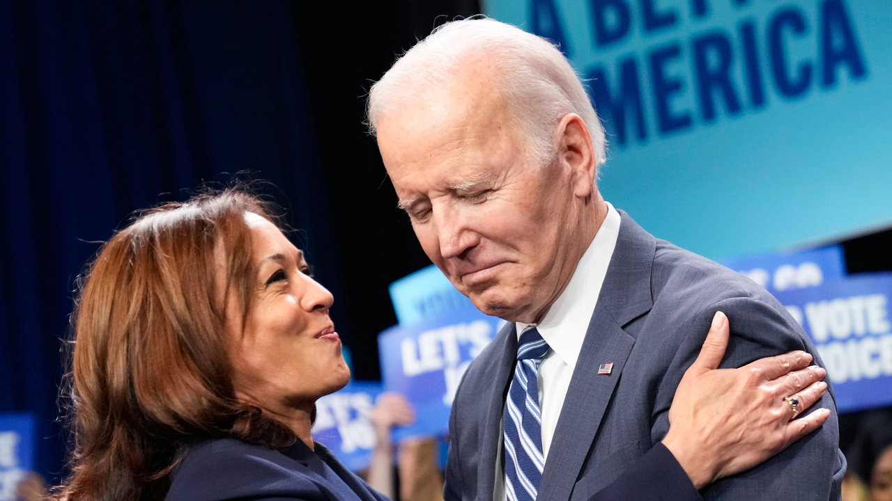 Kamala Harrisová Joe Biden