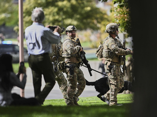 polícia, USA, Utah, Charlie Kirk