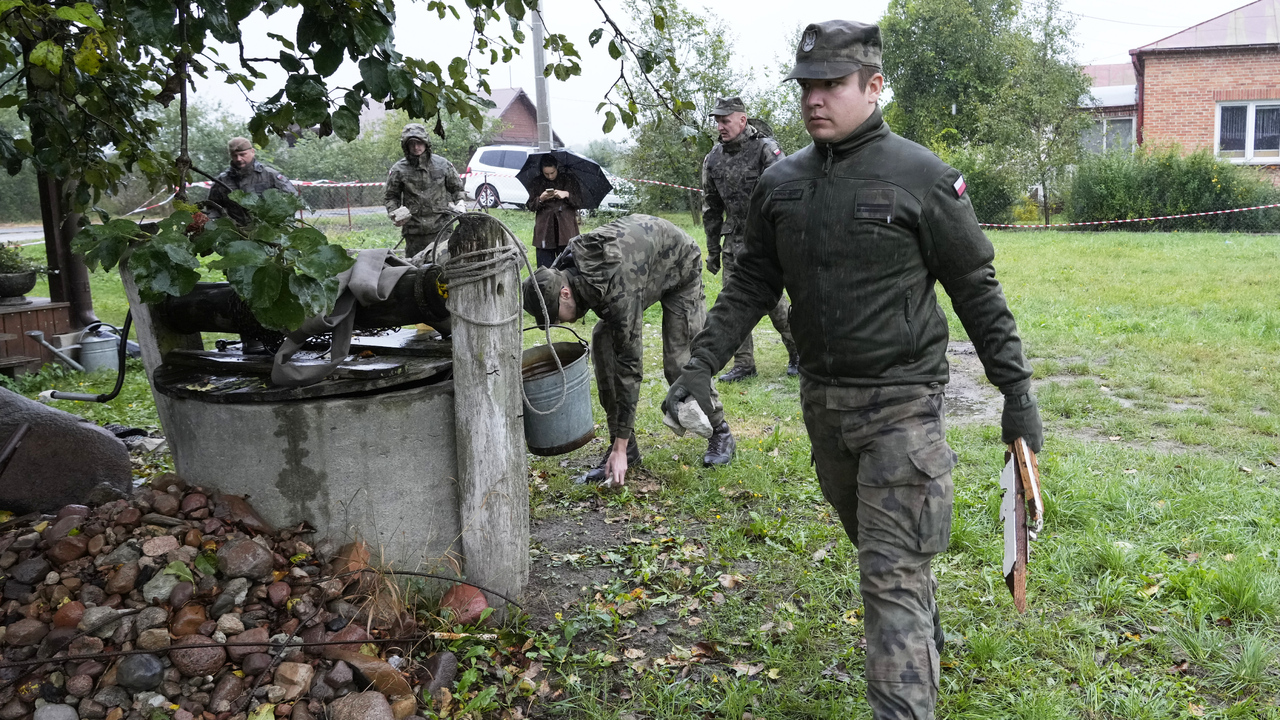 Poľsko ruské drony