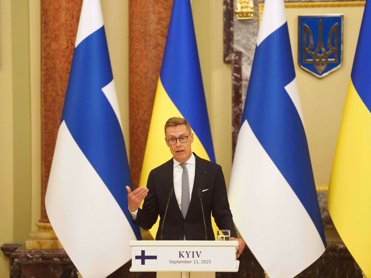 Fínsky prezident Alexander Stubb