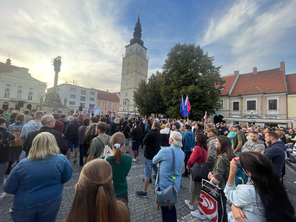 Trnava protest